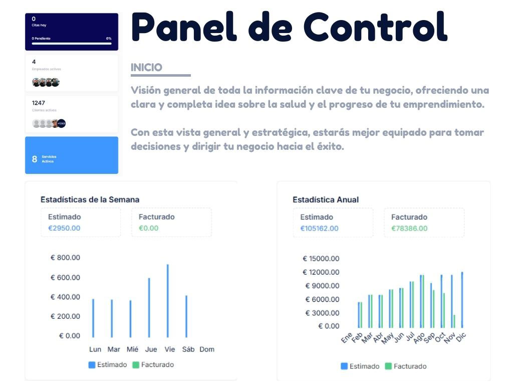 Página Web + Aplicación  Para Barberías, Peluquerías y Salones de Belleza