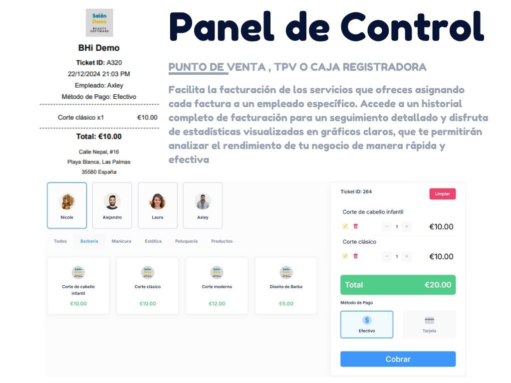 Página Web + Aplicación  Para Barberías, Peluquerías y Salones de Belleza